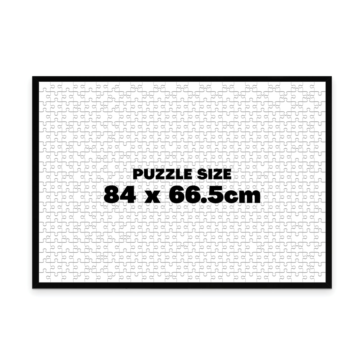Puzzle Frame - 84 x 66.5 cm - With Easy-Stick Adhesive Foam-Core