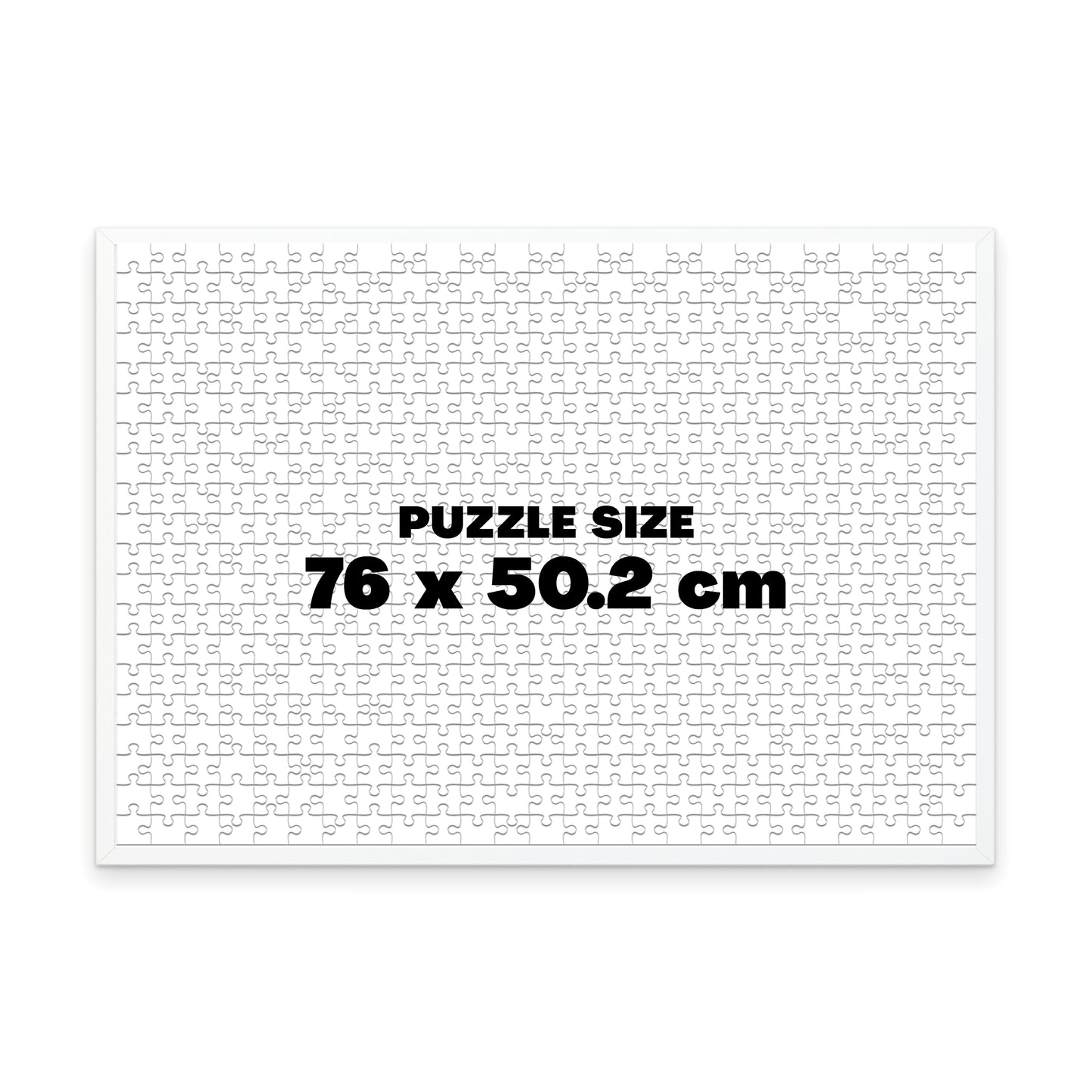 Puzzle Frame - 76 x 50.2 cm - With Easy-Stick Adhesive Foam-Core