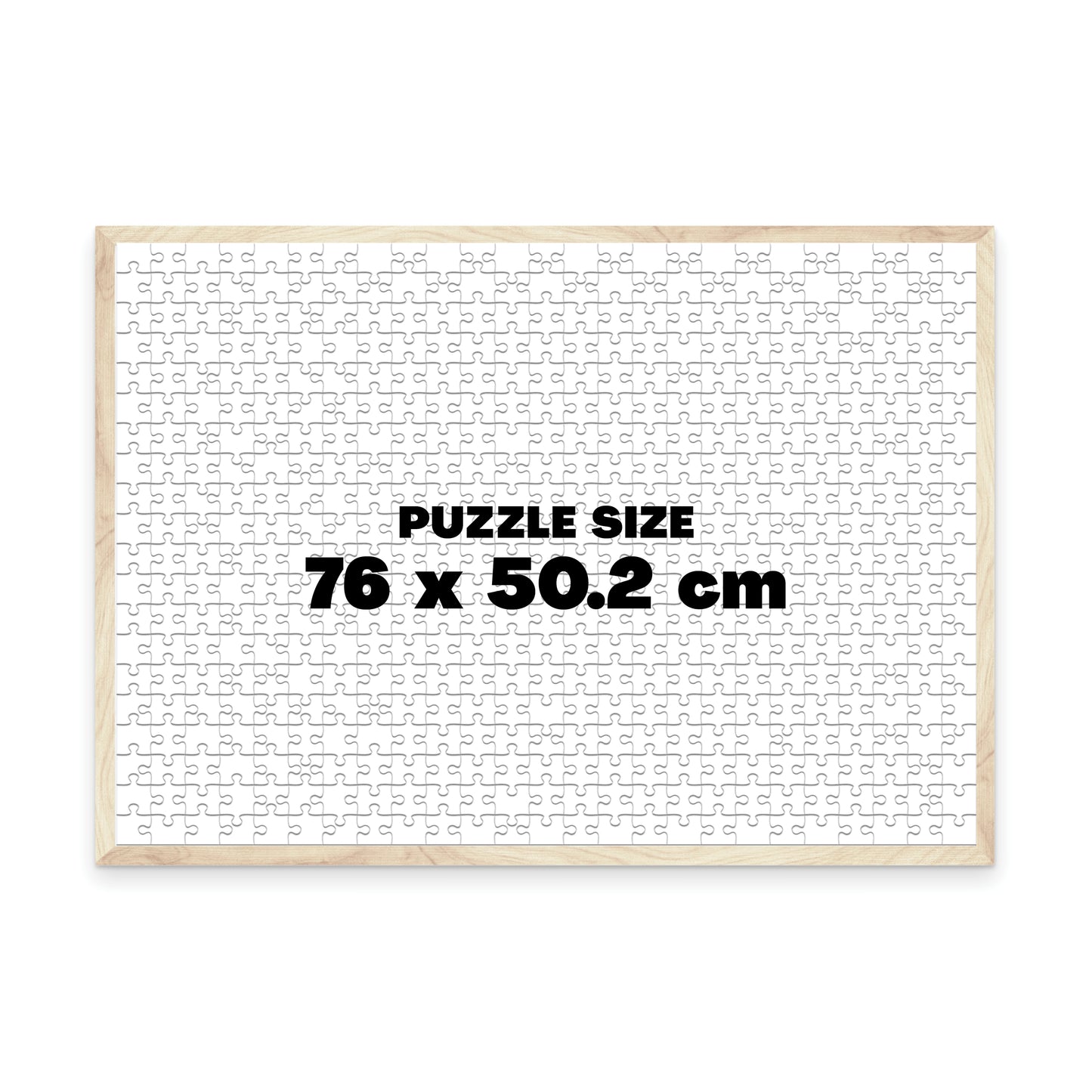 Puzzle Frame - 76 x 50.2 cm - With Easy-Stick Adhesive Foam-Core