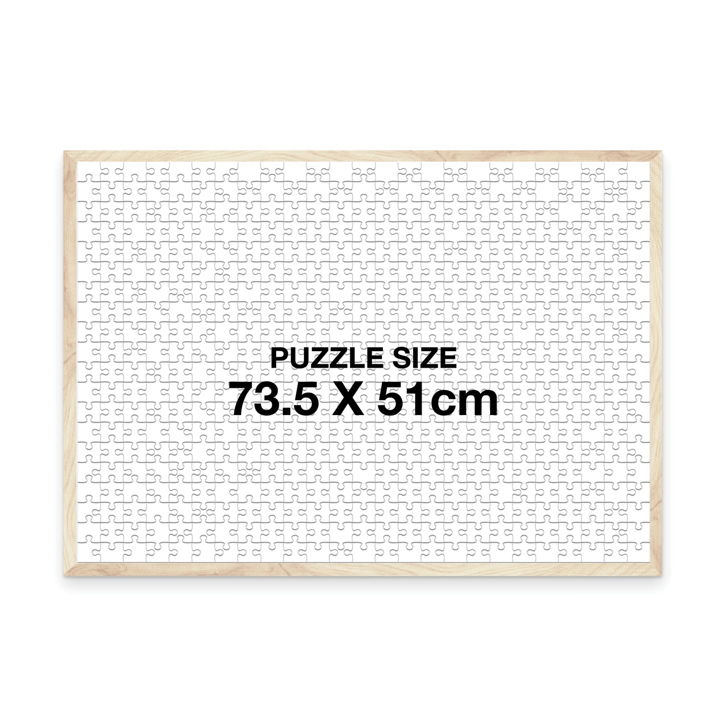 Puzzle Frame - 73.5 x 51 cm - With Easy-Stick Adhesive Foam-Core