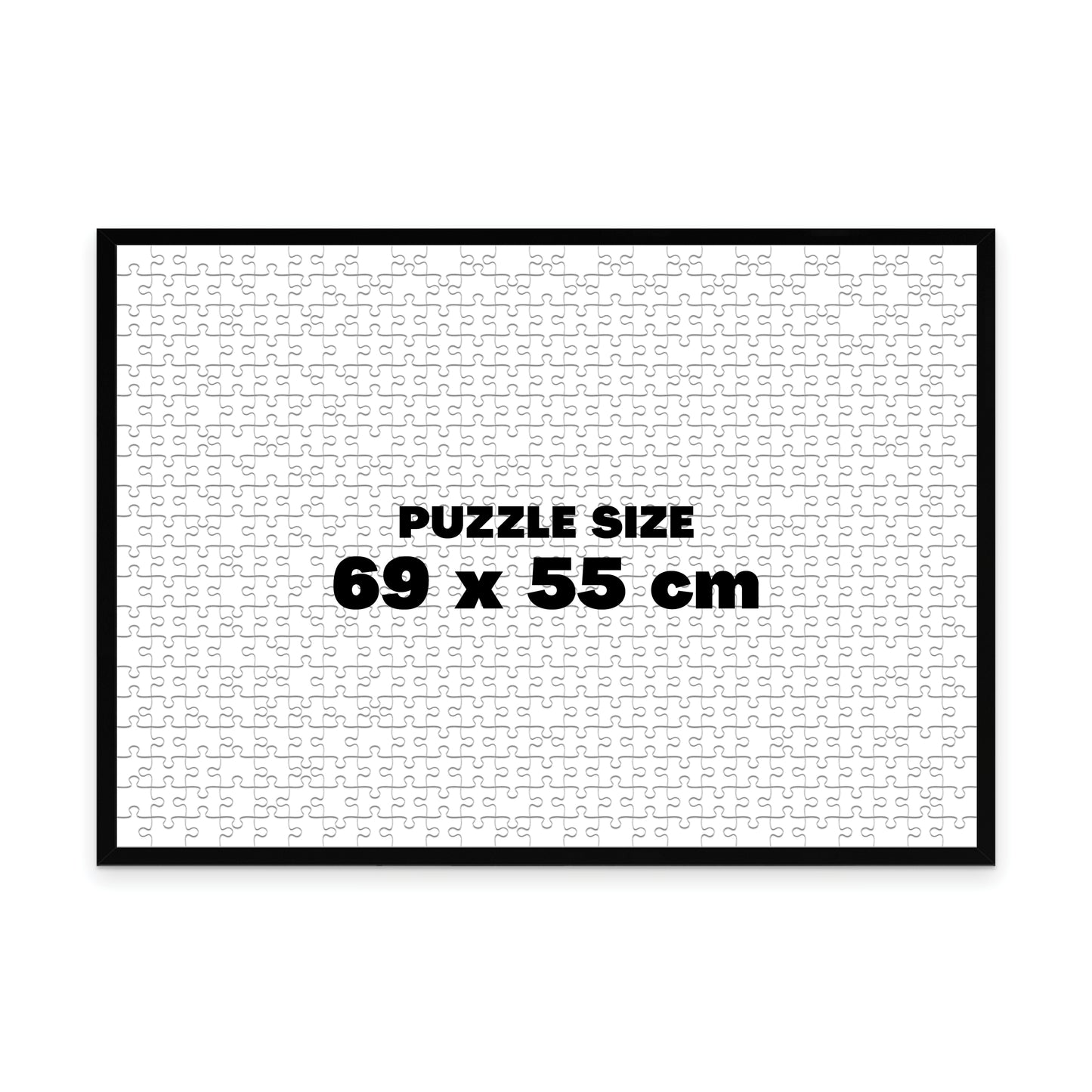 Puzzle Frame - 69.0 x 55.0 cm - With Easy-Stick Adhesive Foam-Core