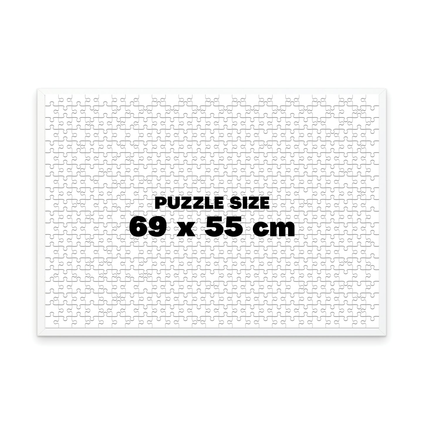 Puzzle Frame - 69.0 x 55.0 cm - With Easy-Stick Adhesive Foam-Core