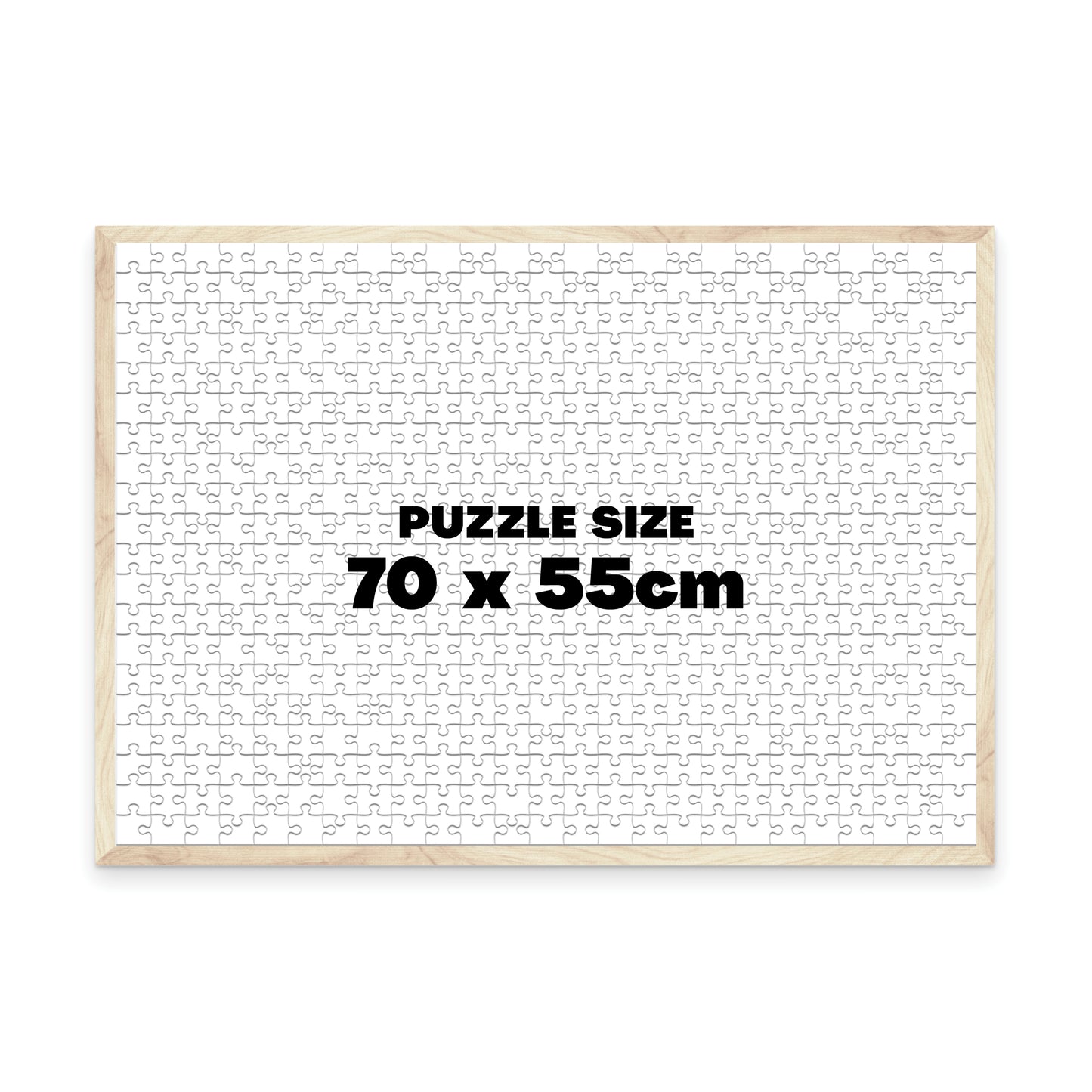 Puzzle Frame - 70 x 55 cm - With Easy-Stick Adhesive Foam-Core