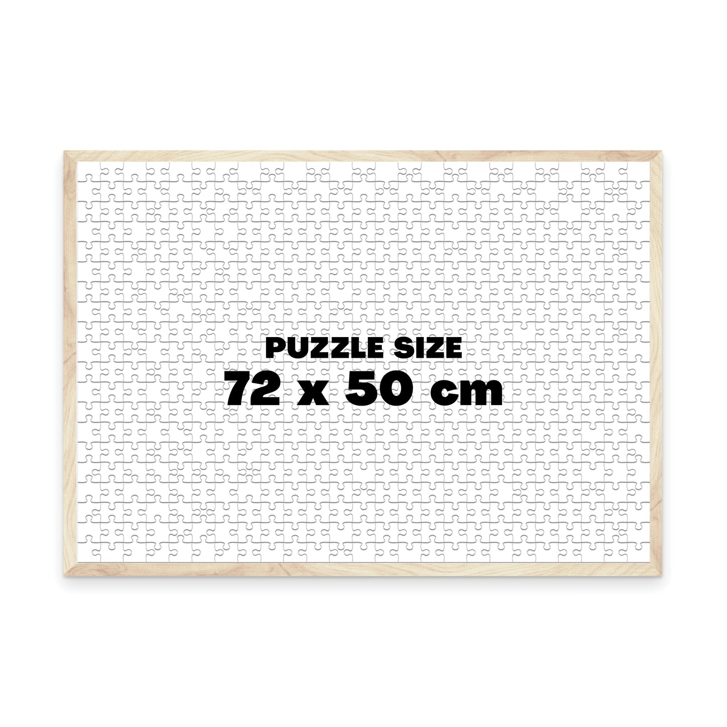 Puzzle Frame - 72 x 50 cm - With Easy-Stick Adhesive Foam-Core