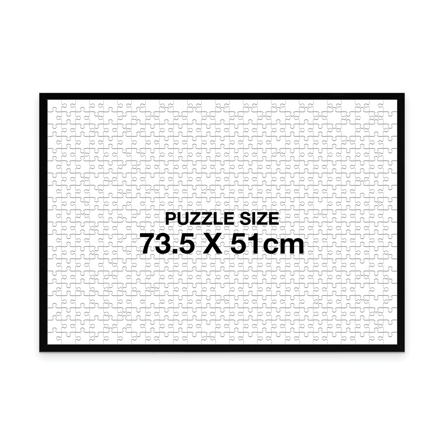 Puzzle Frame - 73.5 x 51 cm - With Easy-Stick Adhesive Foam-Core