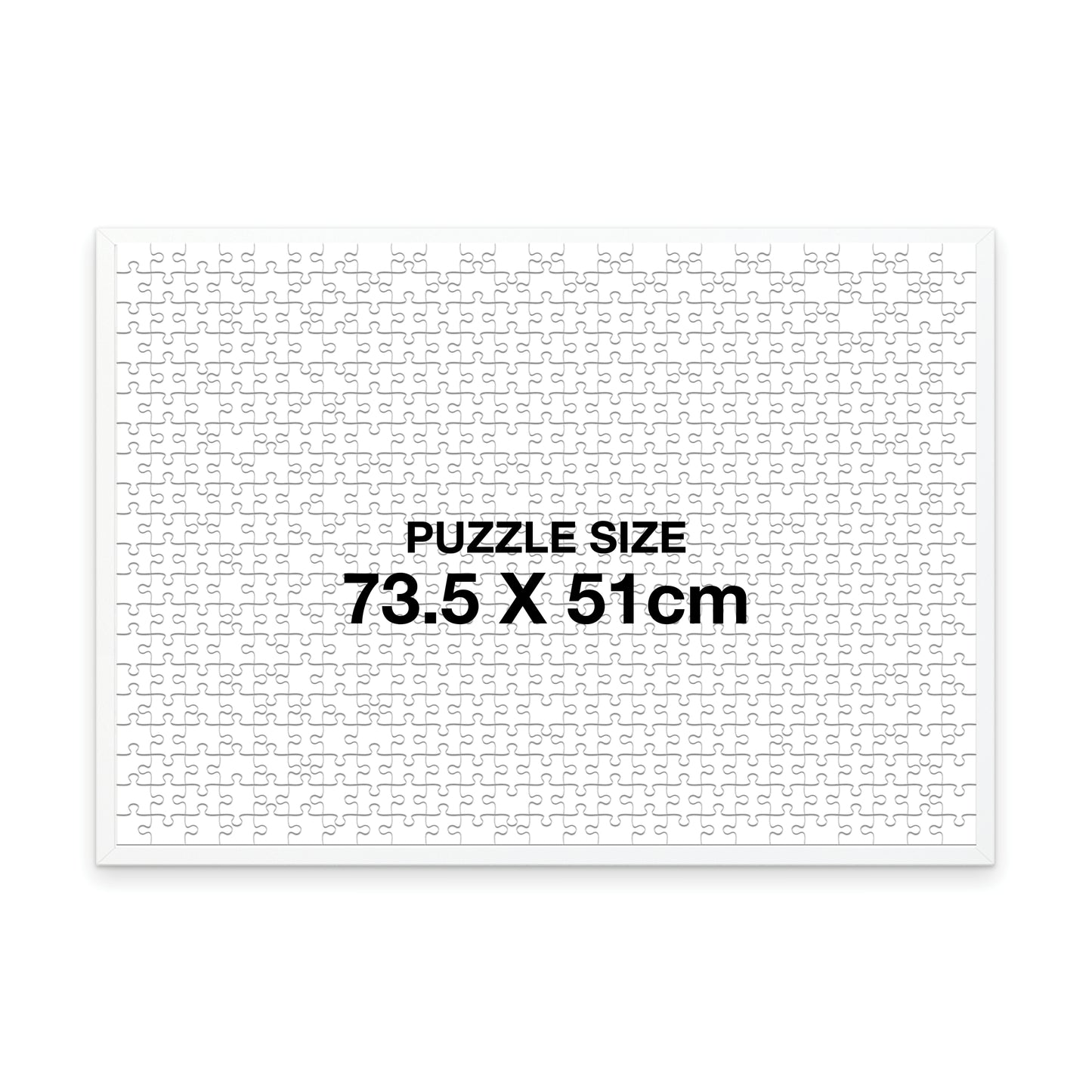 Puzzle Frame - 73.5 x 51 cm - With Easy-Stick Adhesive Foam-Core