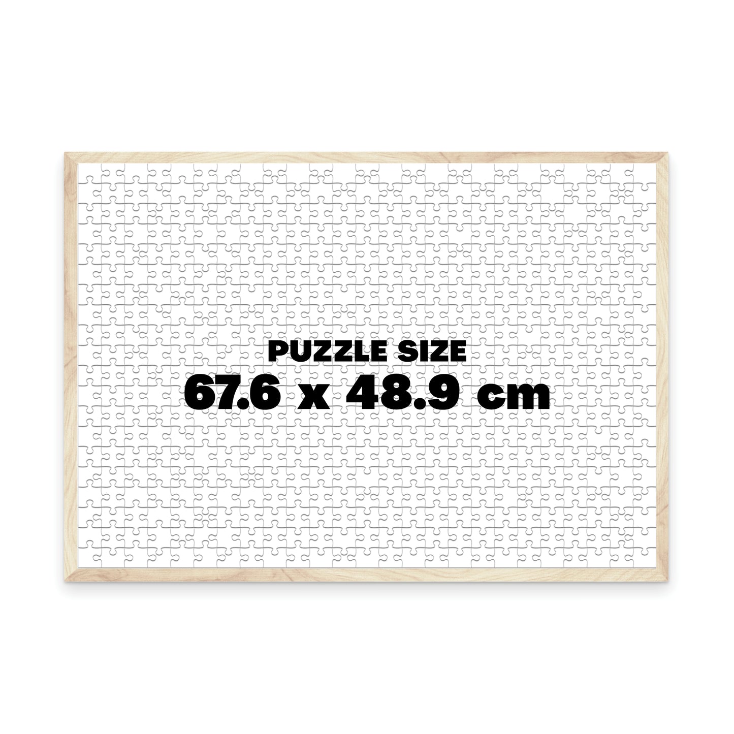 Puzzle Frame - 67.6 x 48.9 - With Easy-Stick Adhesive Foam-Core